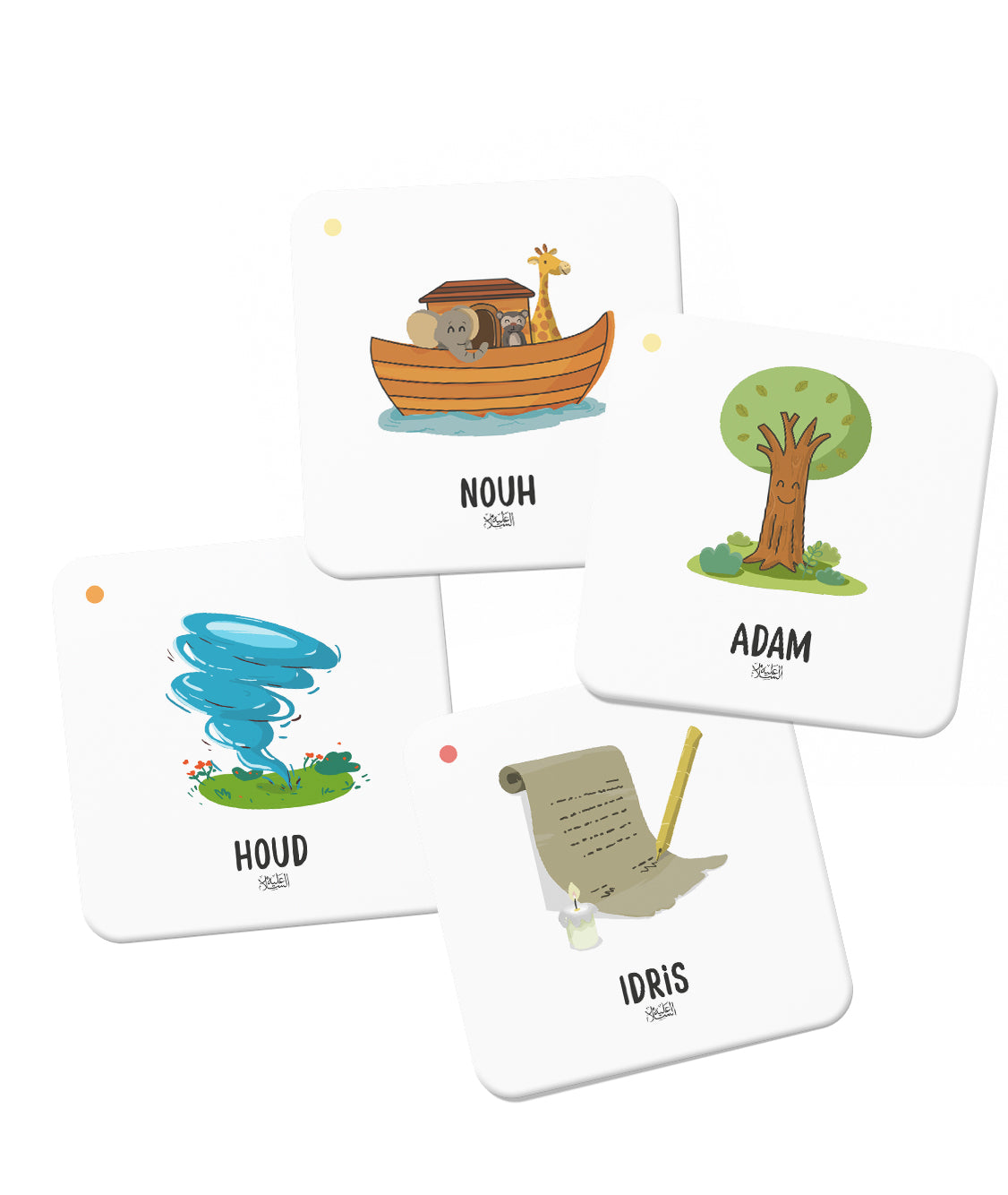 Mémo des Prophètes du Coran – Jeu éducatif dès 3 ans (DeeniLearn)
