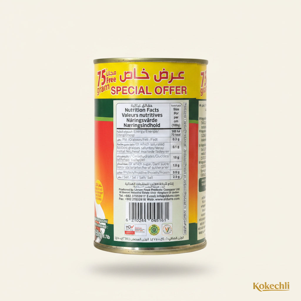 Durra – Fèves au Piment | Foul Médamès Épicé en Conserve 475g