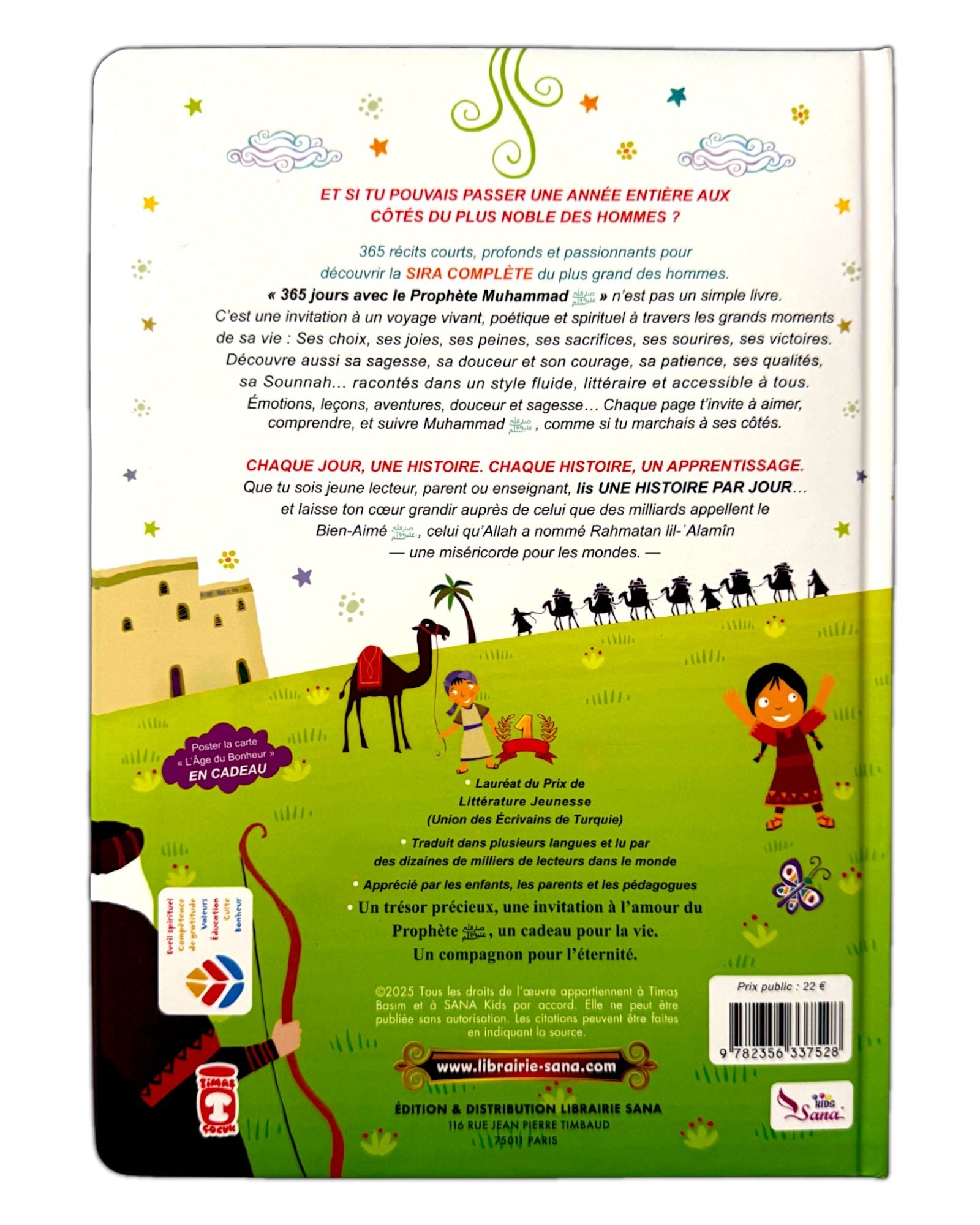 365 jours avec le Prophète – Livre pour les jeunes et enfants - KokechliSana