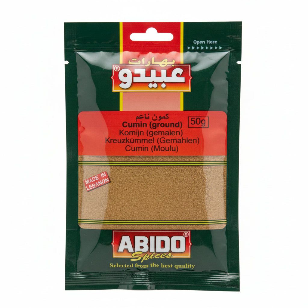Cumin Moulu Abido Spices – 50 g