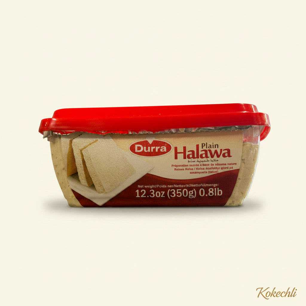 Halawa Nature Durra 350 g – Confiserie orientale au sésame | حلاوة طحينية سادة