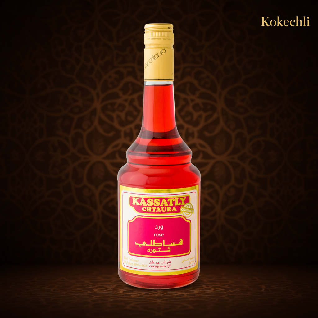 Sirop de Rose Kassatly Chtaura 600 ml – Boisson libanaise floralée (Ward – ورد)