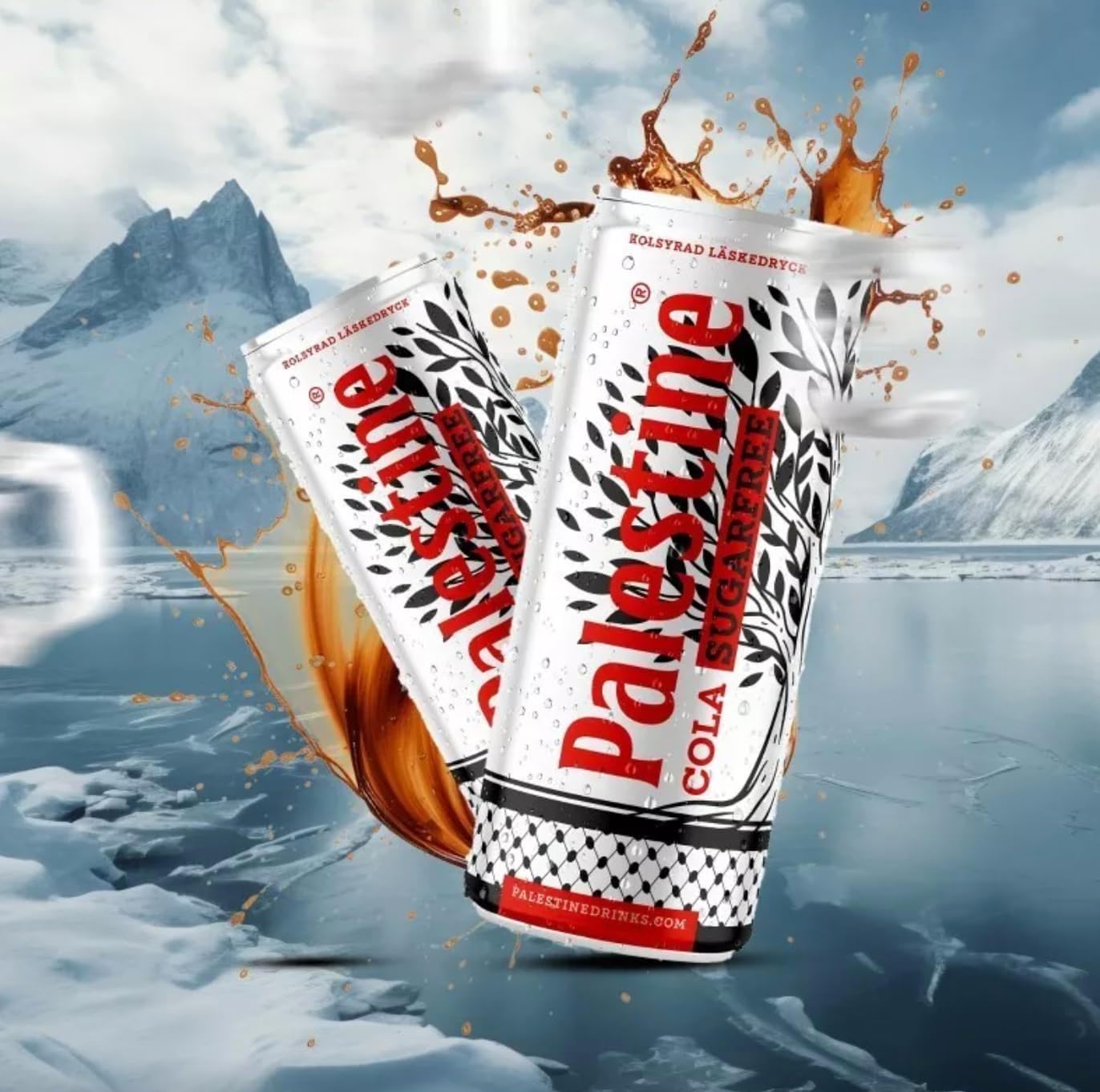 24 x Palestine Cola – Boissons gazeuses au choix (Cola, Energy, Orange, Lemon Lime, Cola Sugarfree)