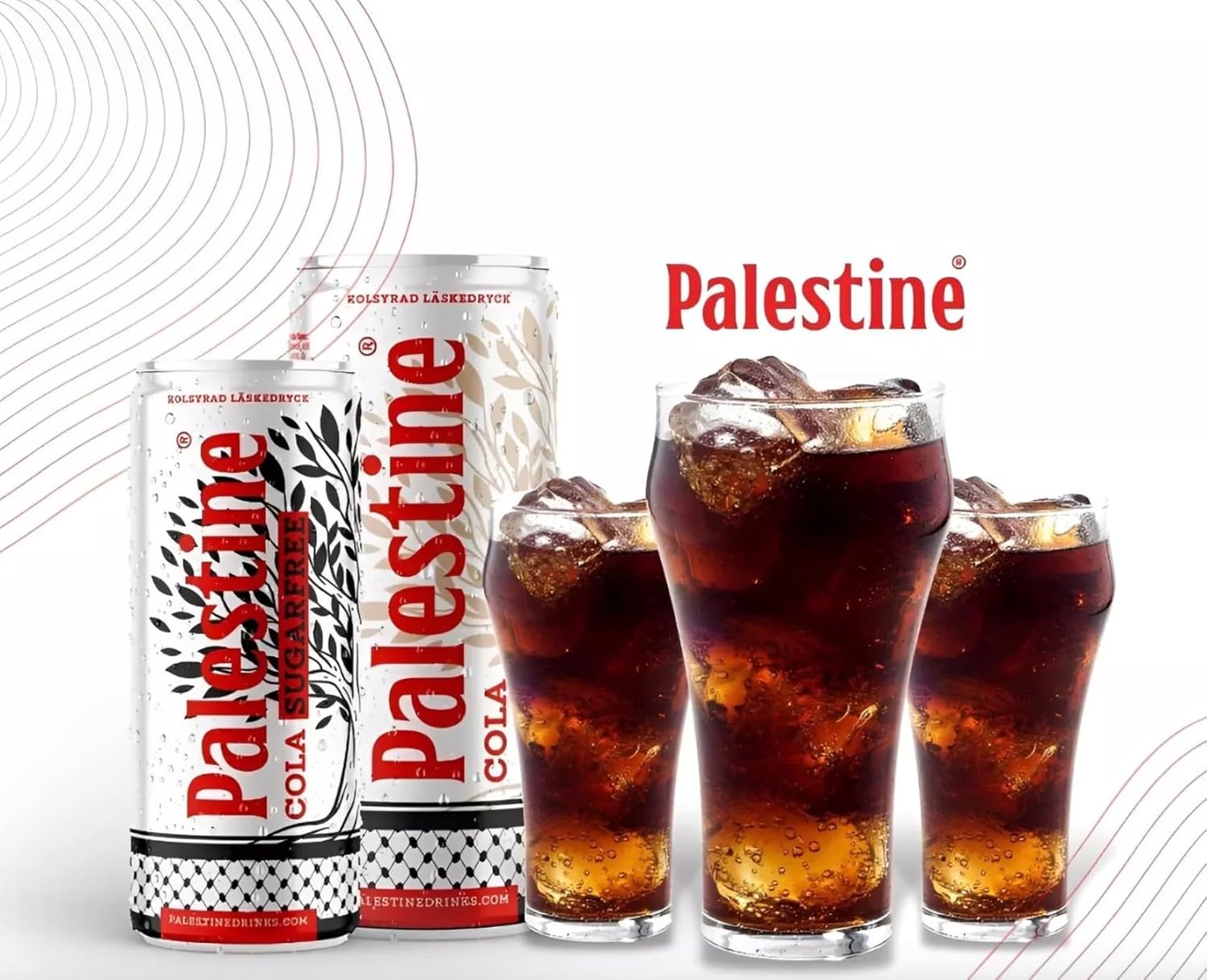 Palestine Cola Sugarfree – Boisson gazeuse sans sucre 330ml