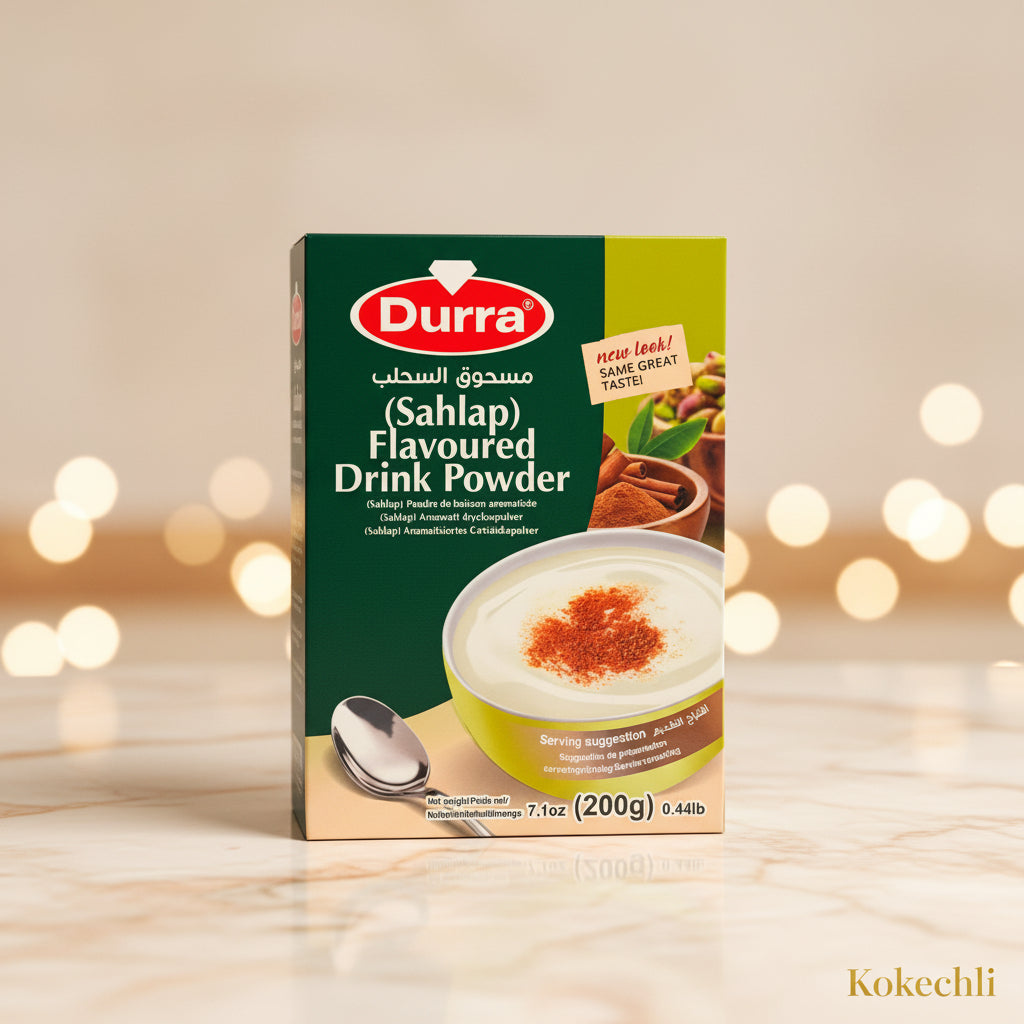 Sahlap Durra – Poudre de boisson aromatisée à la vanille et à l'eau de fleur | 200g
