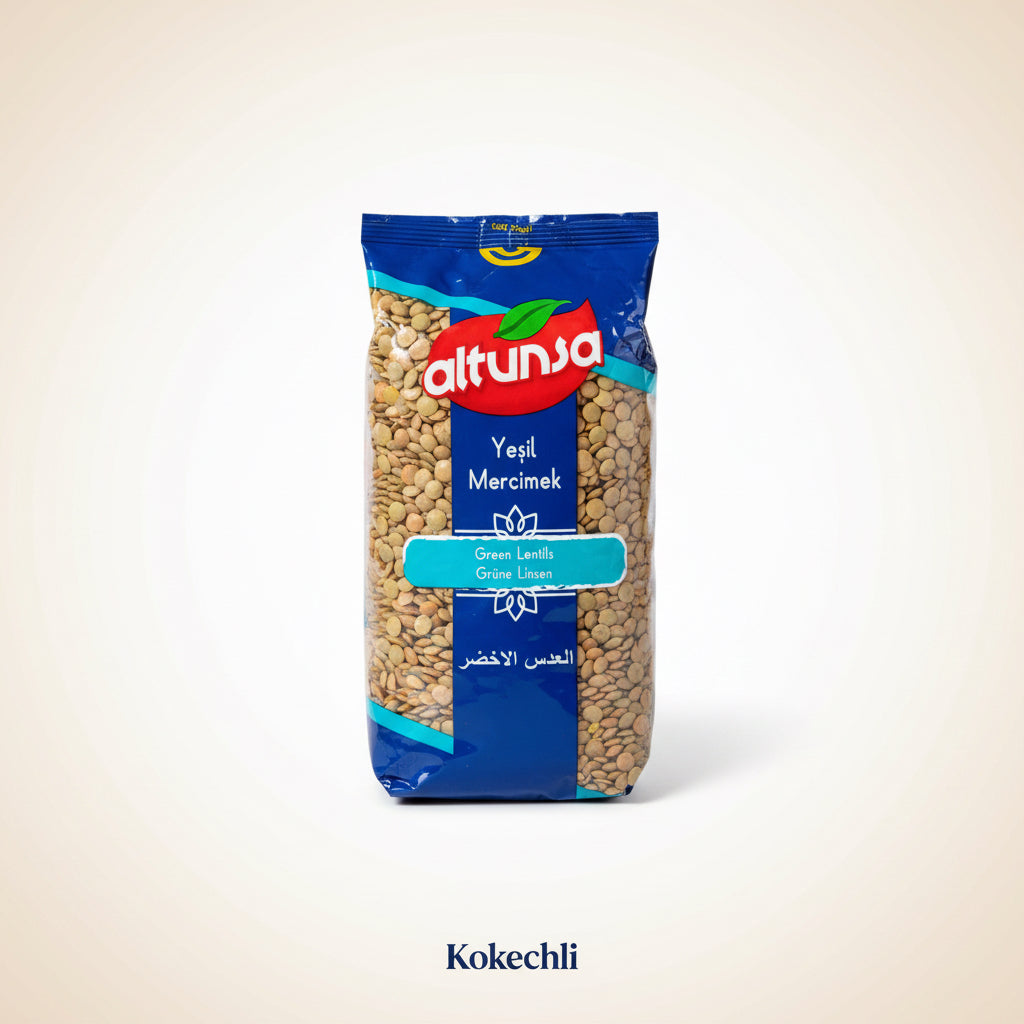Lentilles Vertes 900 g – Al Baraka | Légumineuse Naturelle Riche en Protéines