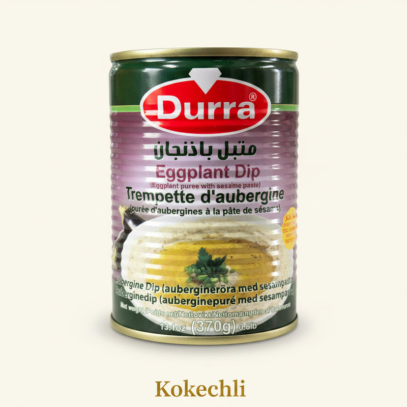 Mutabbal | Trempette d'Aubergine au Sésame | 370g Durra –