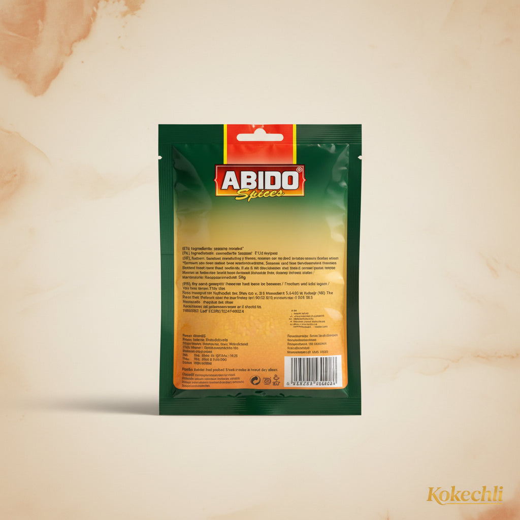 Sésame Rôti | Graines de Sésame Grillées | Abido Spices – 50 g