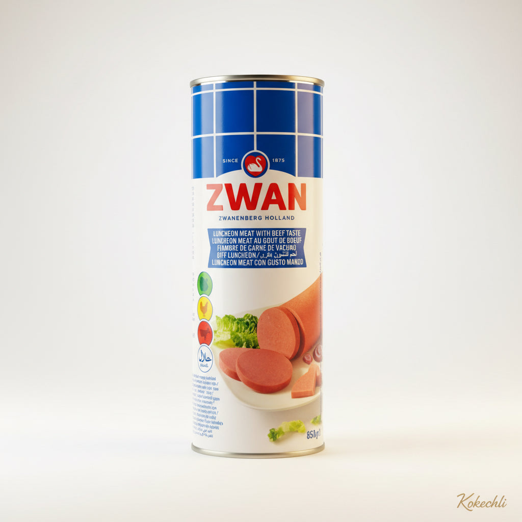 Mortadelle de bœuf halal – Luncheon Meat Zwanenberg Holland ZWAN