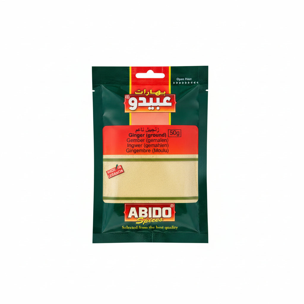 Gingembre Moulu Abido – 50 g