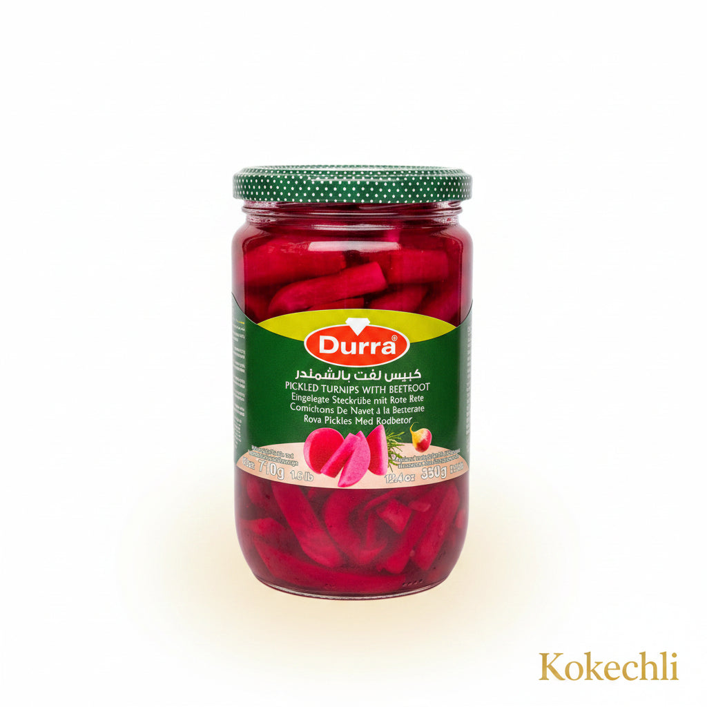 Cornichons de Navet à la Betterave – Durra 710g