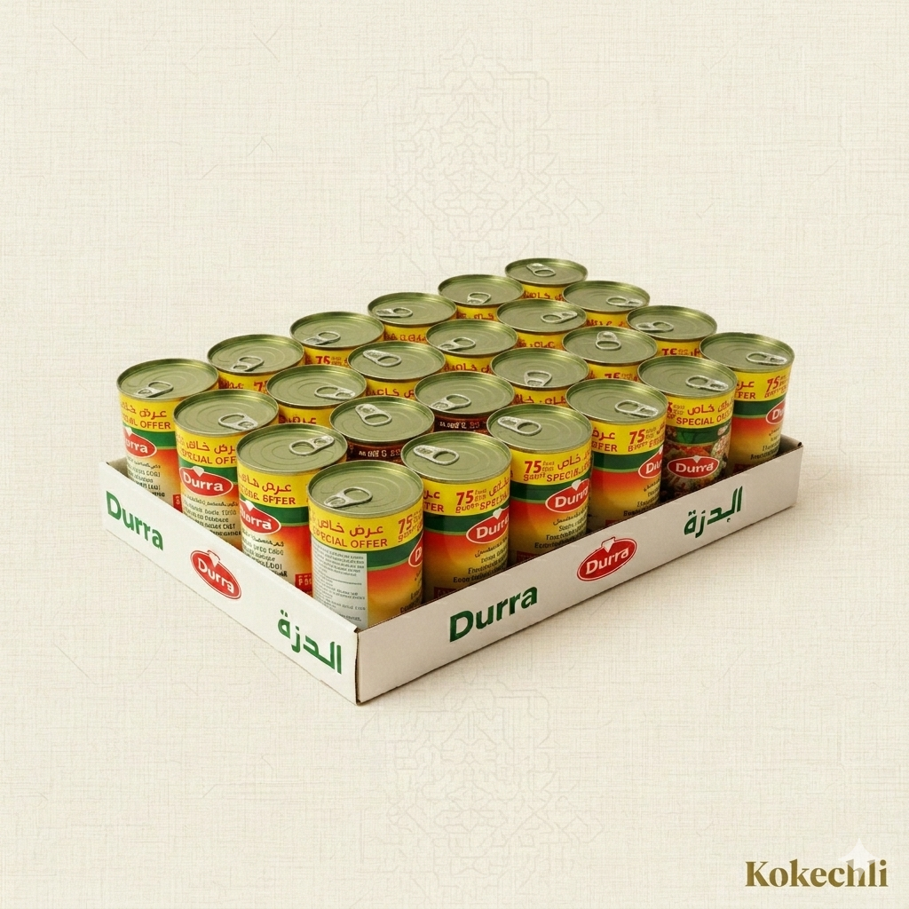 Fèves au Naturel Durra Foul Medames 400g + 75g offerts – Prêt à manger