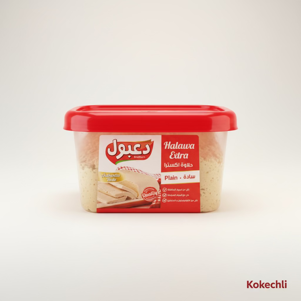 Halawa Extra Nature ( halva ) - Confiserie libanaise au tahini - Daabool Brothers