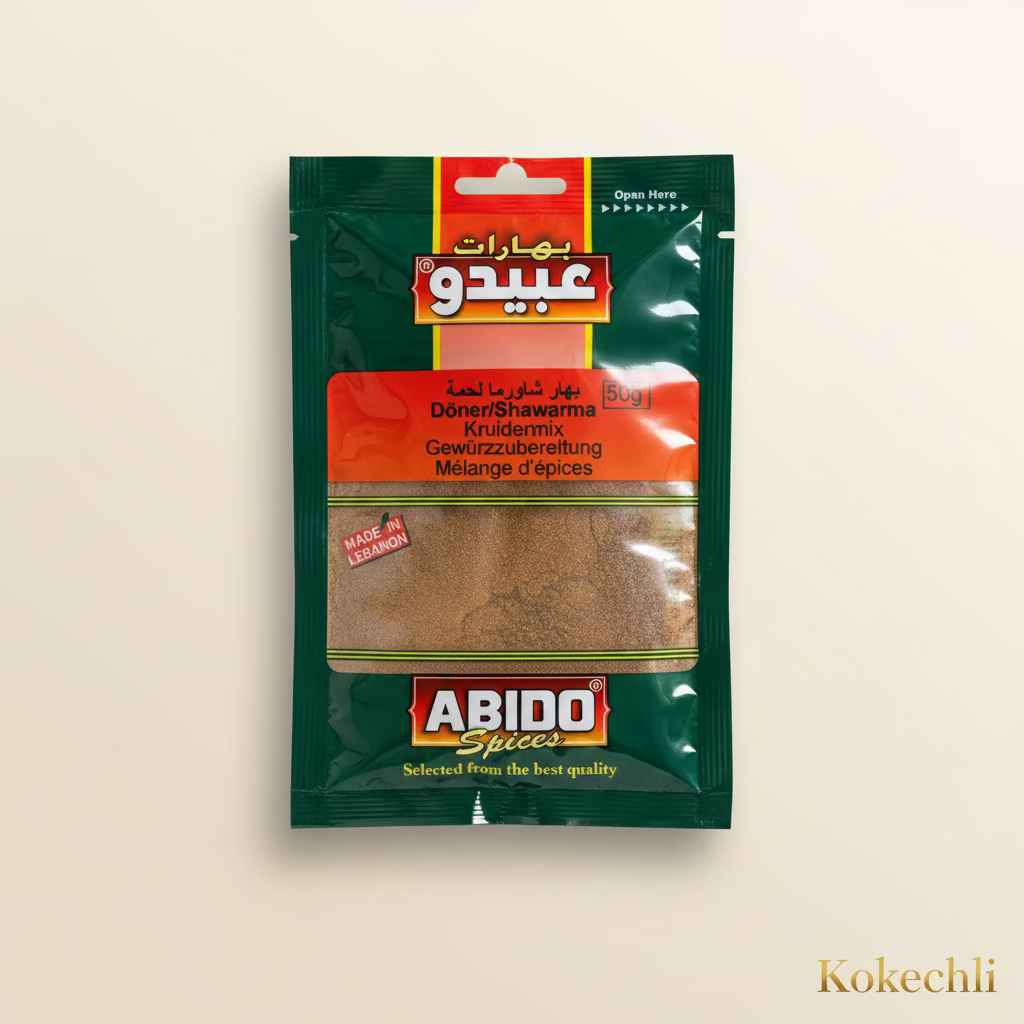 Épices Shawarma Viande / Döner Abido Spices 50g – بهار شاورما لحمة – Sumac & Muscade