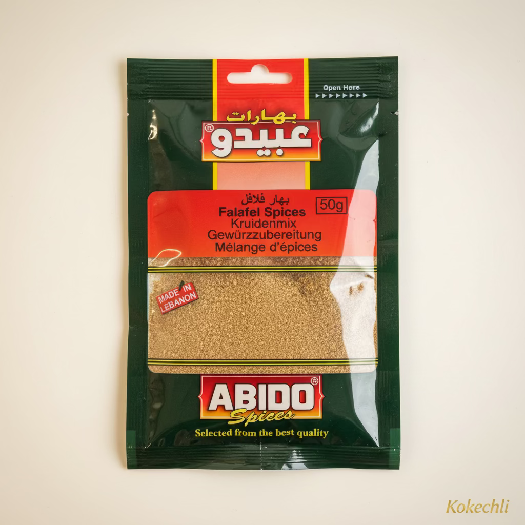🧆 Mélange d'Épices pour Falafel Abido Spices 50g – بهار فلافل – Sans E621