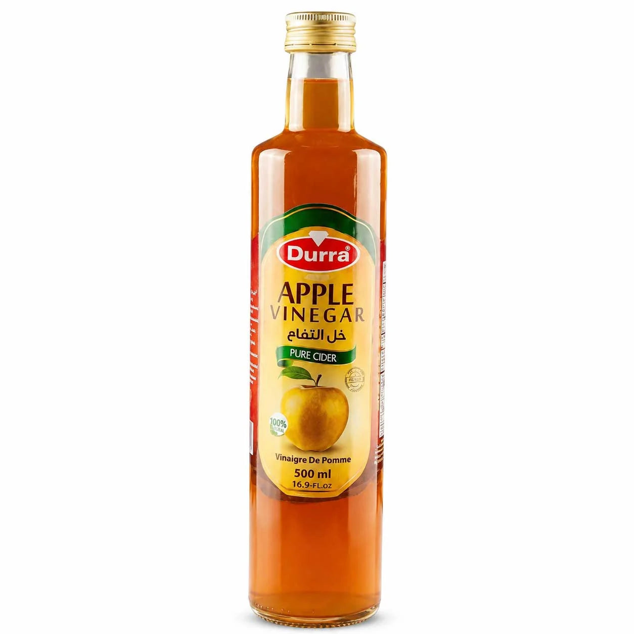 Vinaigre de cidre/pomme 500ml Halal - Durra