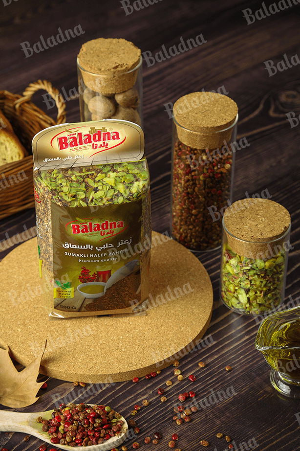 Zaatar au Sumac Oriental, Mélange d'Alep Authentique – 400 g – Baladna