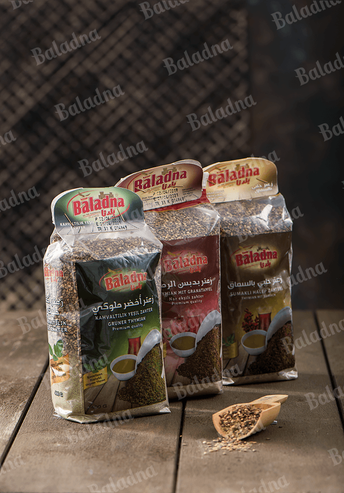 Zaatar au Sumac Oriental, Mélange d'Alep Authentique – 400 g – Baladna