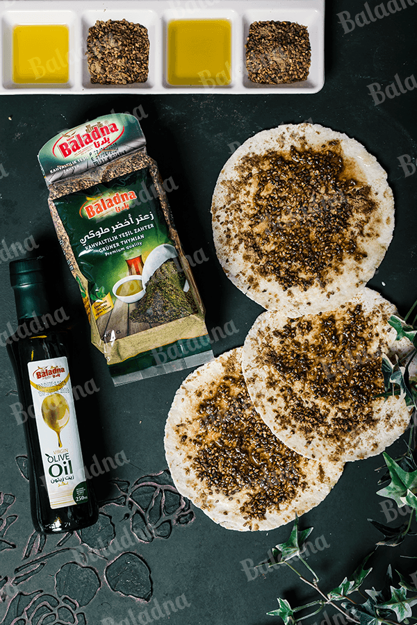 Zaatar au Sumac Oriental, Mélange d'Alep Authentique – 400 g – Baladna