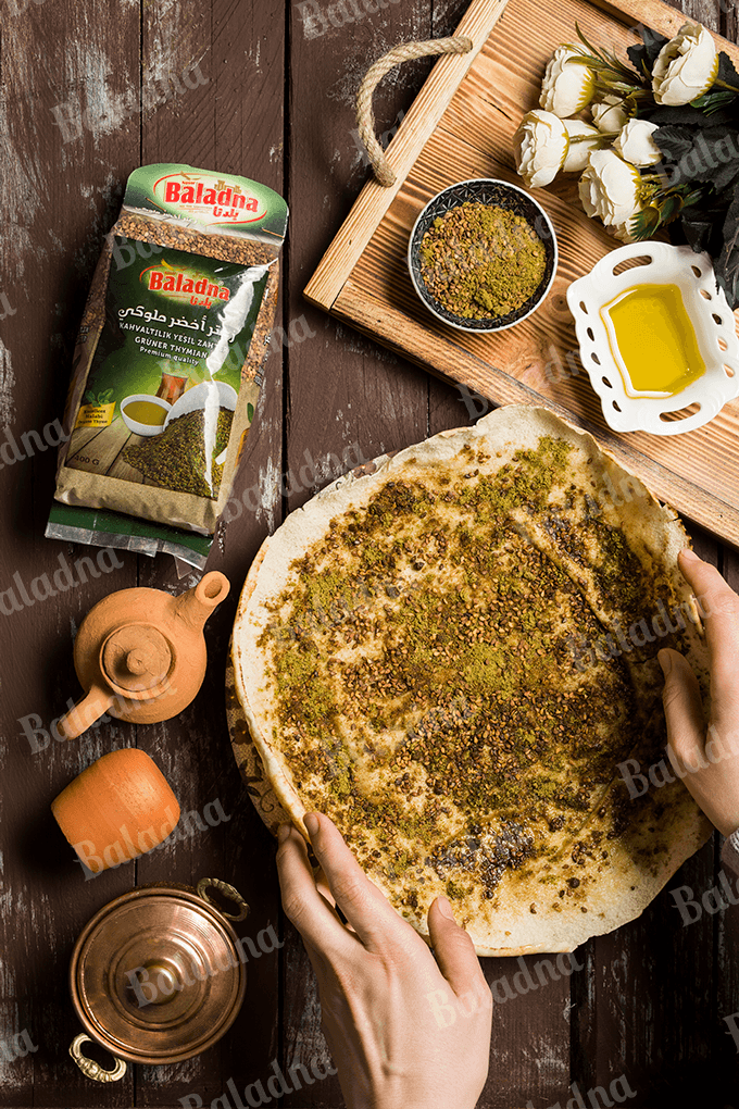 Zaatar au Sumac Oriental, Mélange d'Alep Authentique – 400 g – Baladna