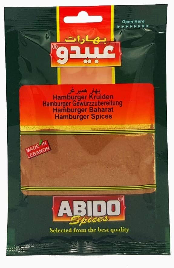 Épices Hamburger Abido – 50 g