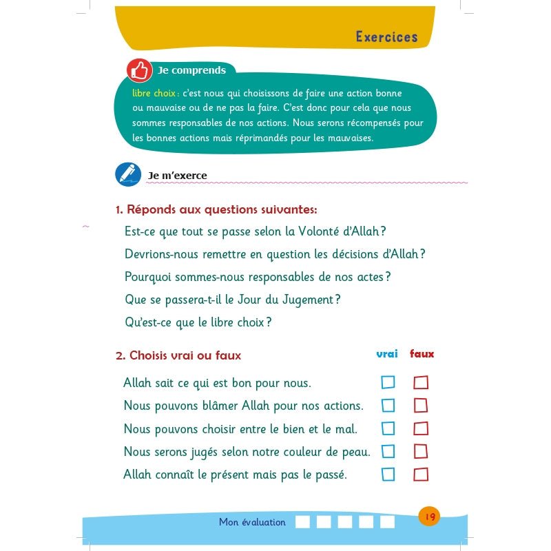 Arc - en - Ciel 2 – Manuel d’Enseignement des Bases de l’Islam (dès 7 ans) – Éditions Al - Hadîth - Kokechli Al Hadîth