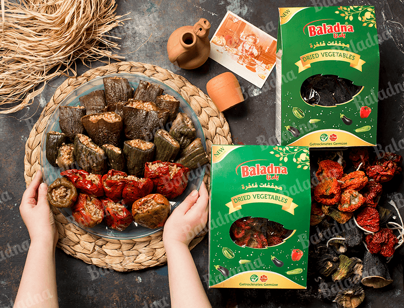Aubergines Séchées – Baladna | Spécialité Orientale - Kokechli Baladna