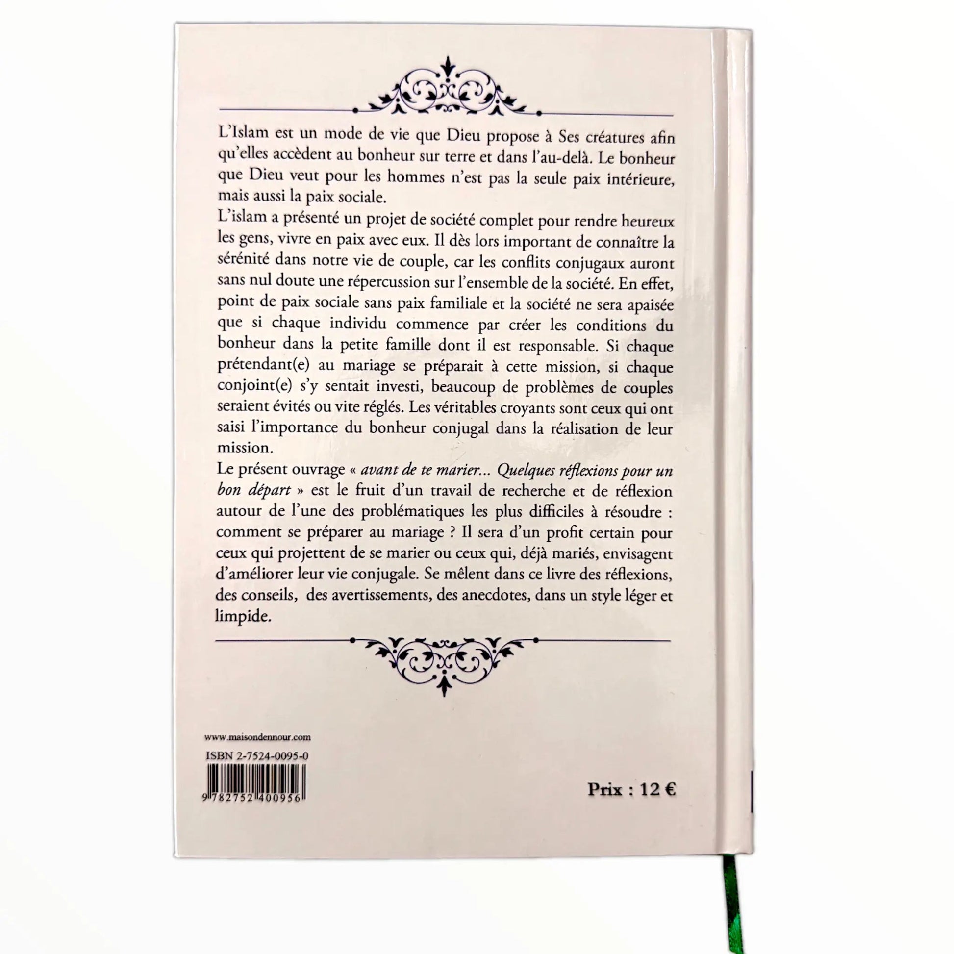 Avant de te marier – Quelques réflexions pour un bon départ - Alfaki Sakinah - Editions Ennour - KokechliMa boutique