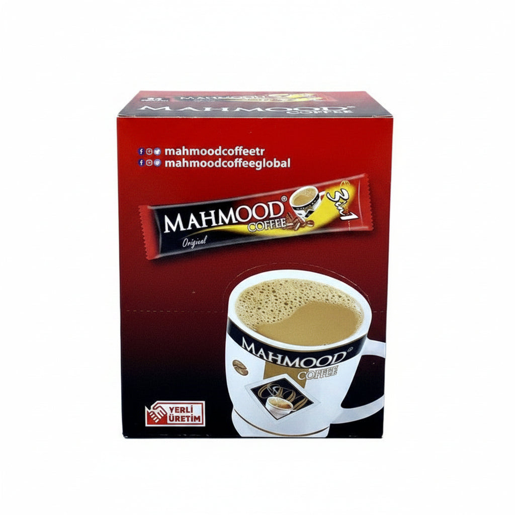 Café 3 en 1 Mahmood – Boîte 432g | Café instantané sucré au lait