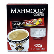 Café 3 en 1 Mahmood – Boîte 432g | Café instantané sucré au lait
