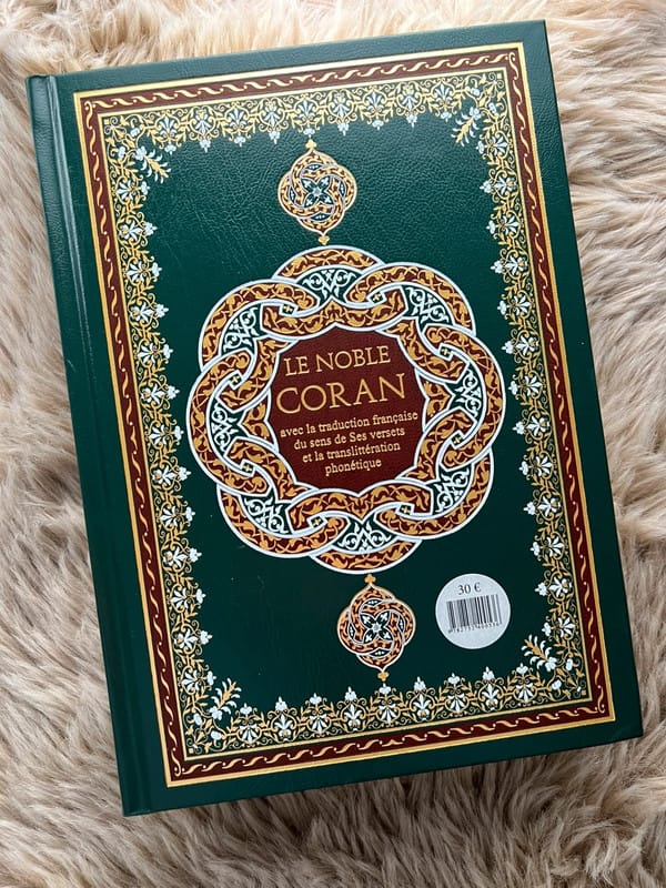 Coran grand format 24 * 17 cm | Arabe - Français - Phonétique | Maison d’Ennour - KokechliMa boutique