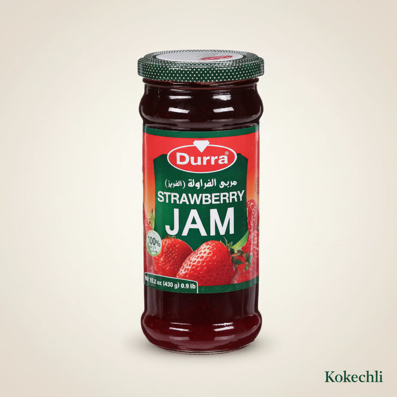 Confiture de fraise – Pot 430g | Durra