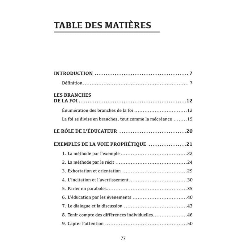 Éduquer comme le Prophète – Saïd al - Thâbit – Éditions Al - Hadîth - Kokechli Al Hadîth