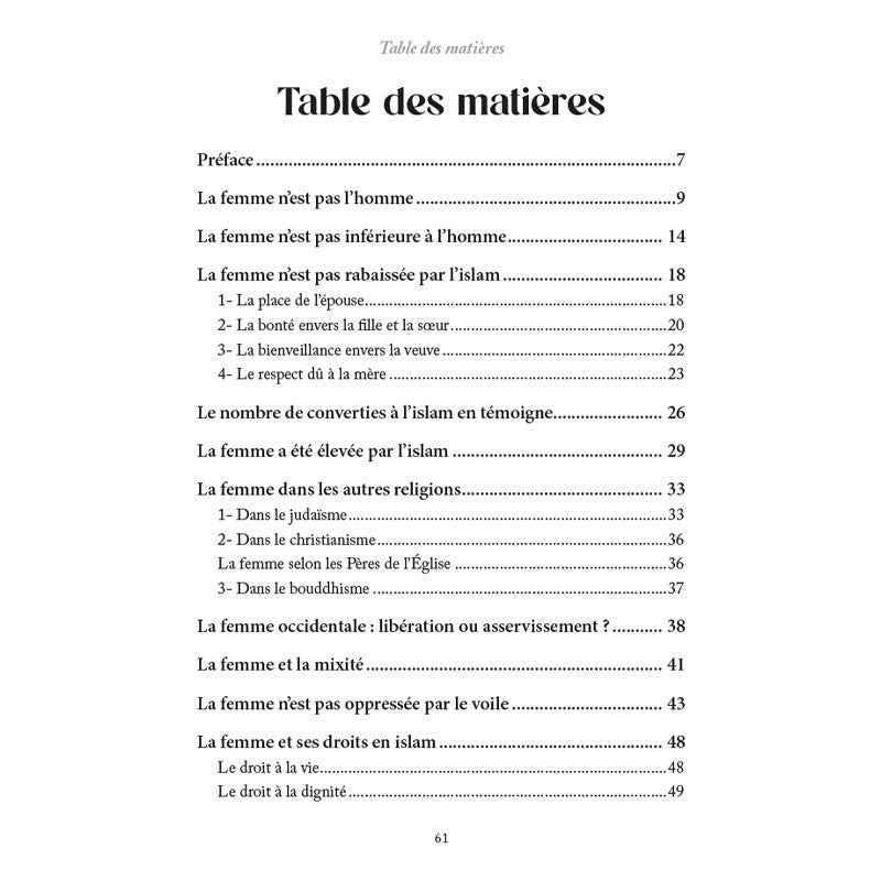 En l’honneur de nos sœurs – Dignité de la femme en Islam | Rachid Maach | Éditions Al - Hadith - Kokechli Al Hadîth