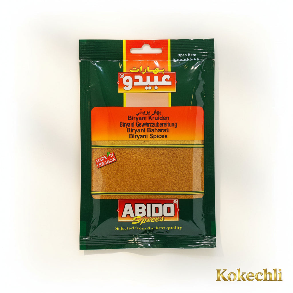 Épices Biryani Abido 50g – Mélange Authentique pour Biryani Maison