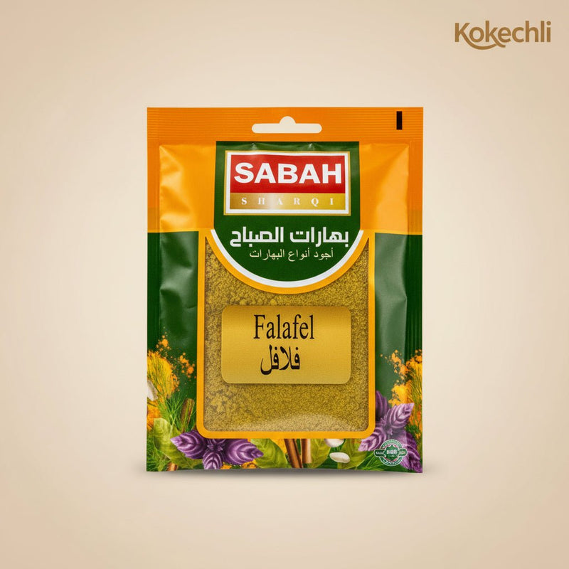 Épices Falafel Sabah 60 g – Mélange Authentique pour Falafel Maison - Kokechli Sabah
