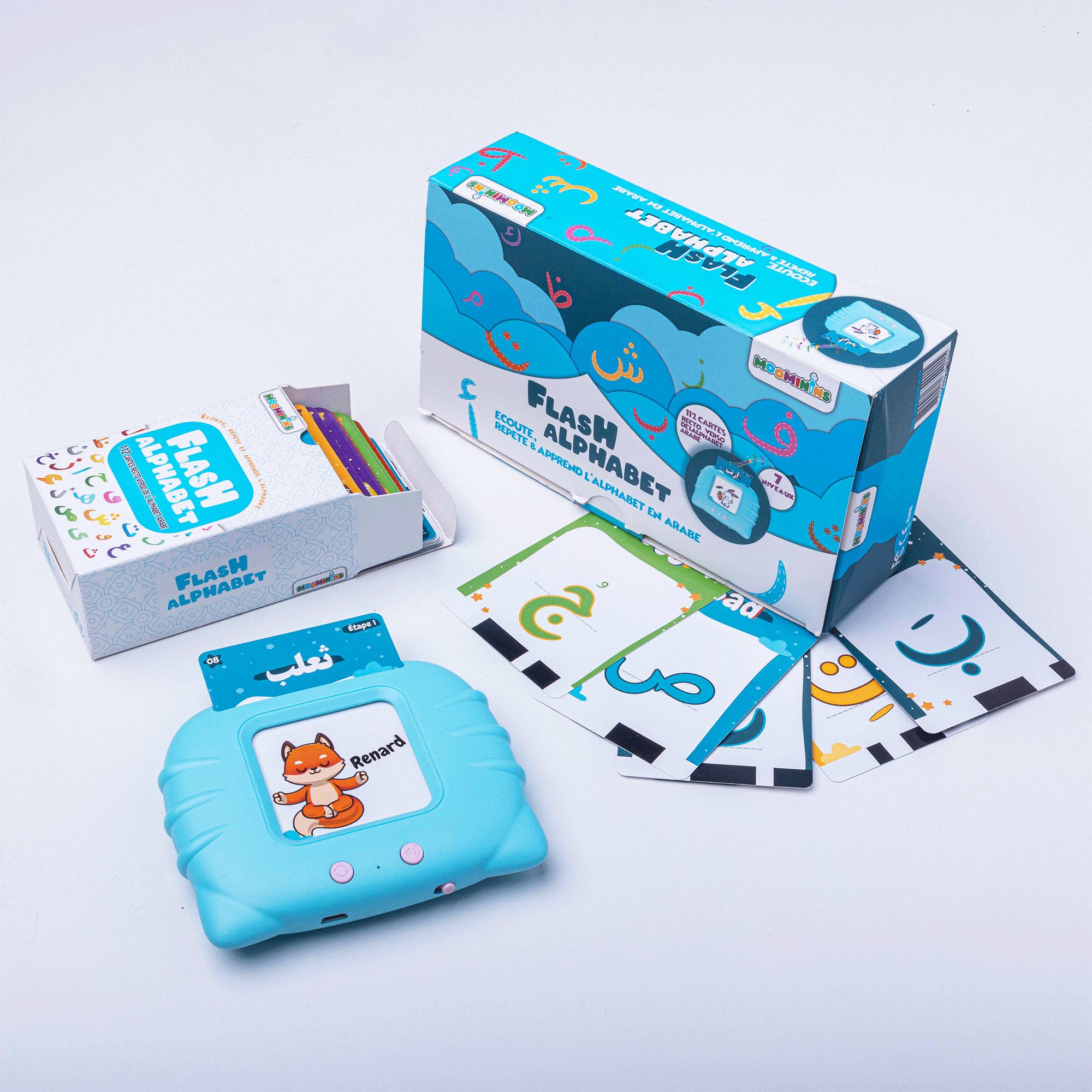 Flash Cartes Parlantes – Alphabet Arabe - KokechliMoominins
