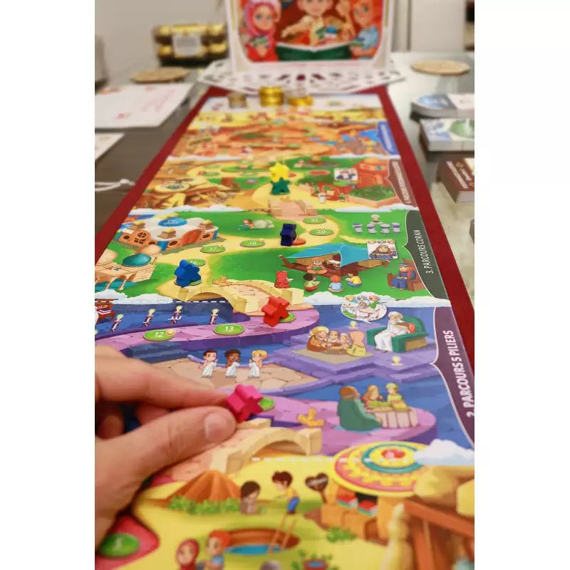 HASSANATES VILLAGE – Jeu de Société Éducatif - De 7 à 99 ans – Sana Kids - KokechliSana
