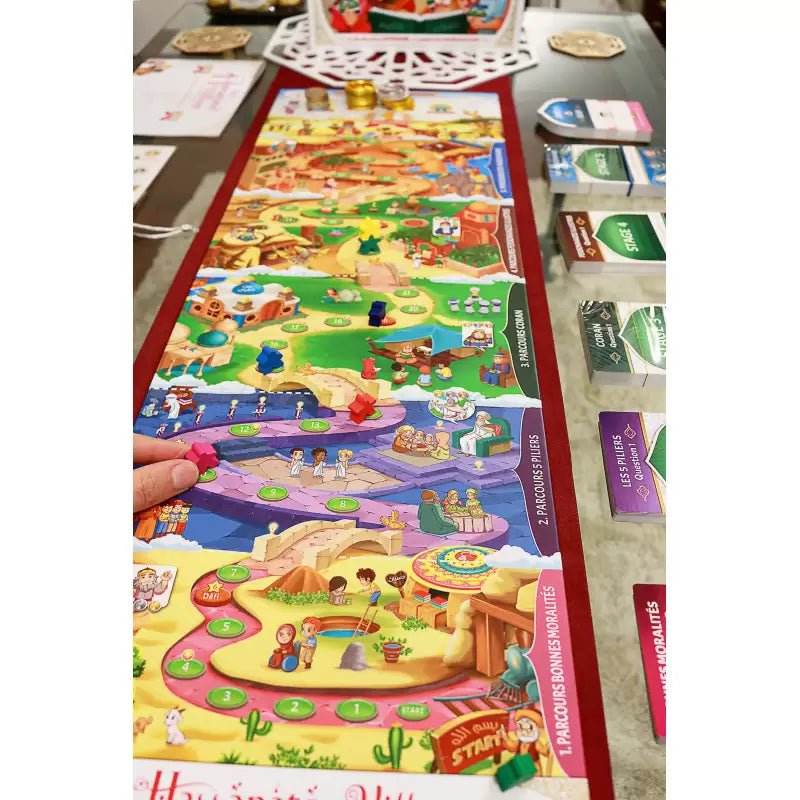 HASSANATES VILLAGE – Jeu de Société Éducatif - De 7 à 99 ans – Sana Kids - KokechliSana