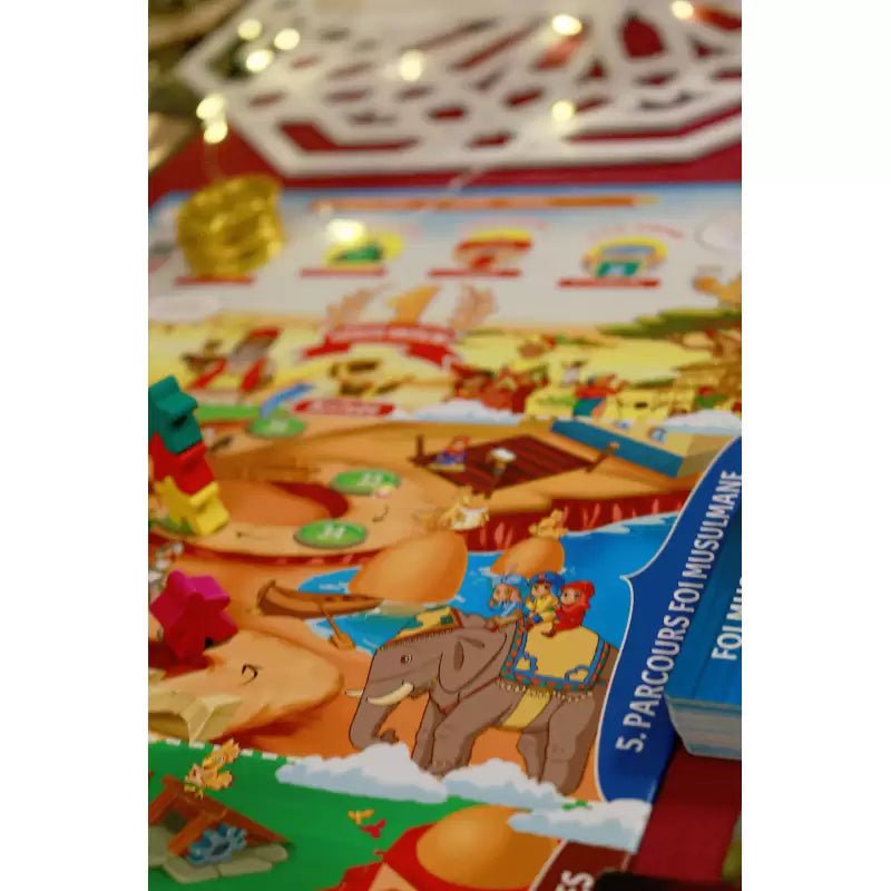 HASSANATES VILLAGE – Jeu de Société Éducatif - De 7 à 99 ans – Sana Kids - KokechliSana