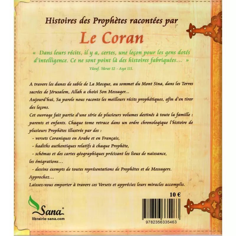 Histoires des Prophètes racontées par le Coran – Adam, Idrîs, Nûh (Tome 1) - KokechliSana