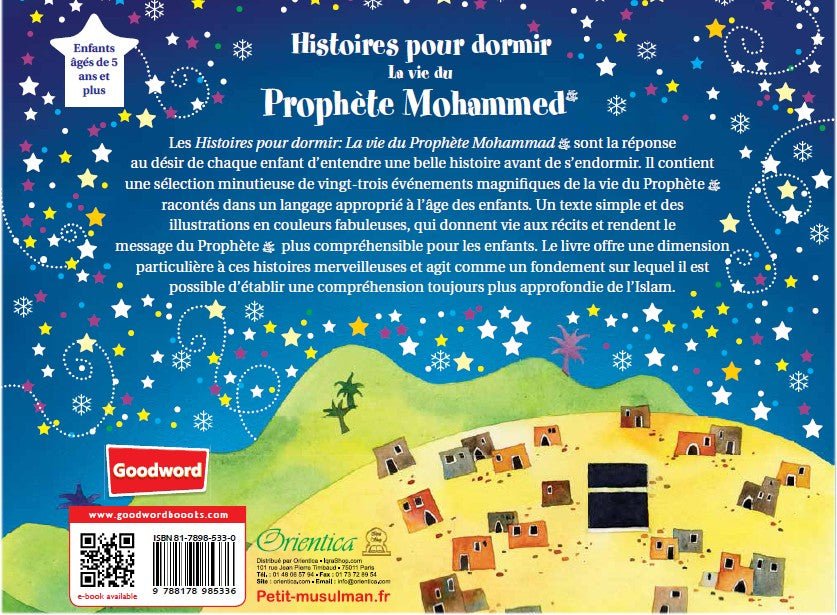 Histoires pour dormir : La vie du Prophète Muhammad ﷺ – Saniyasnain Khan – Orientica - Kokechli Orientica