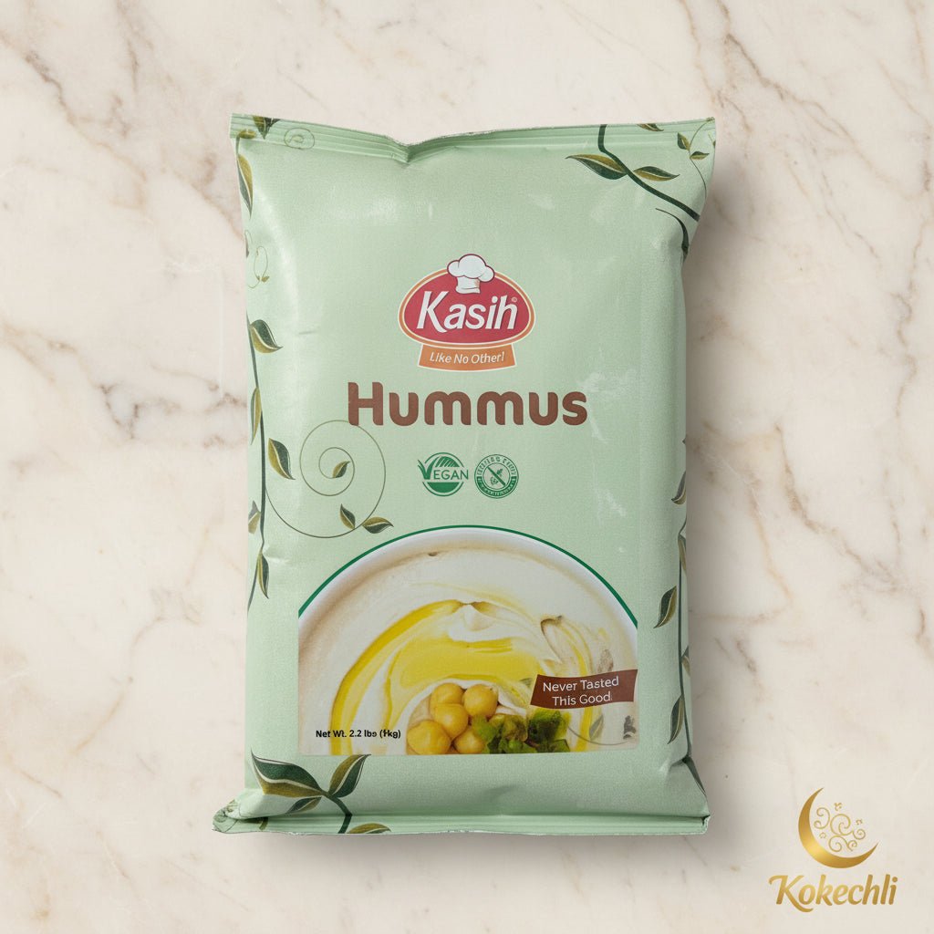 Houmous tahini au sésame - purée de pois chiches à la crème de sésame - Kokechli Kasih