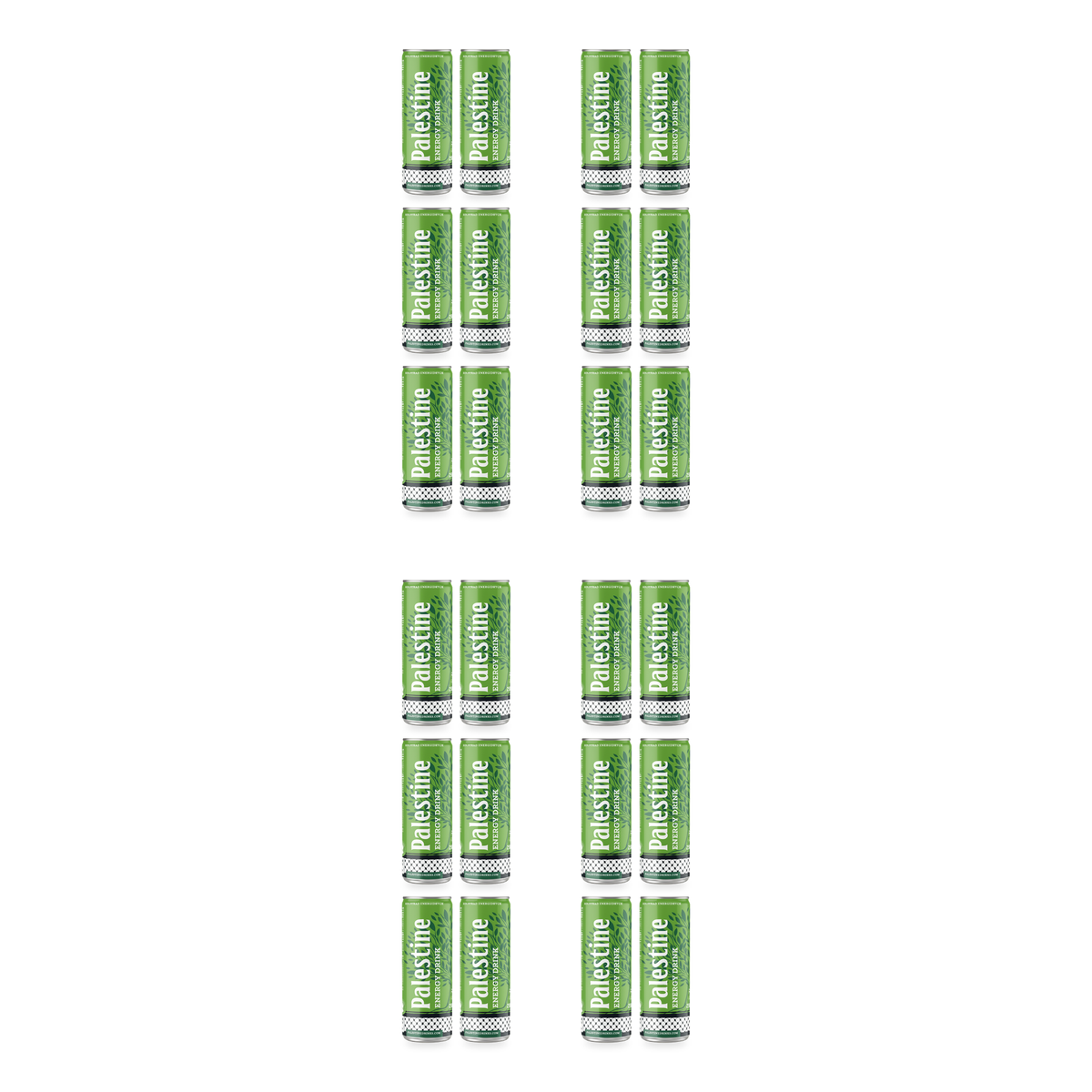 Boisson énergisante Palestine Energy Drink 250 ml - lot de 24 canettes
