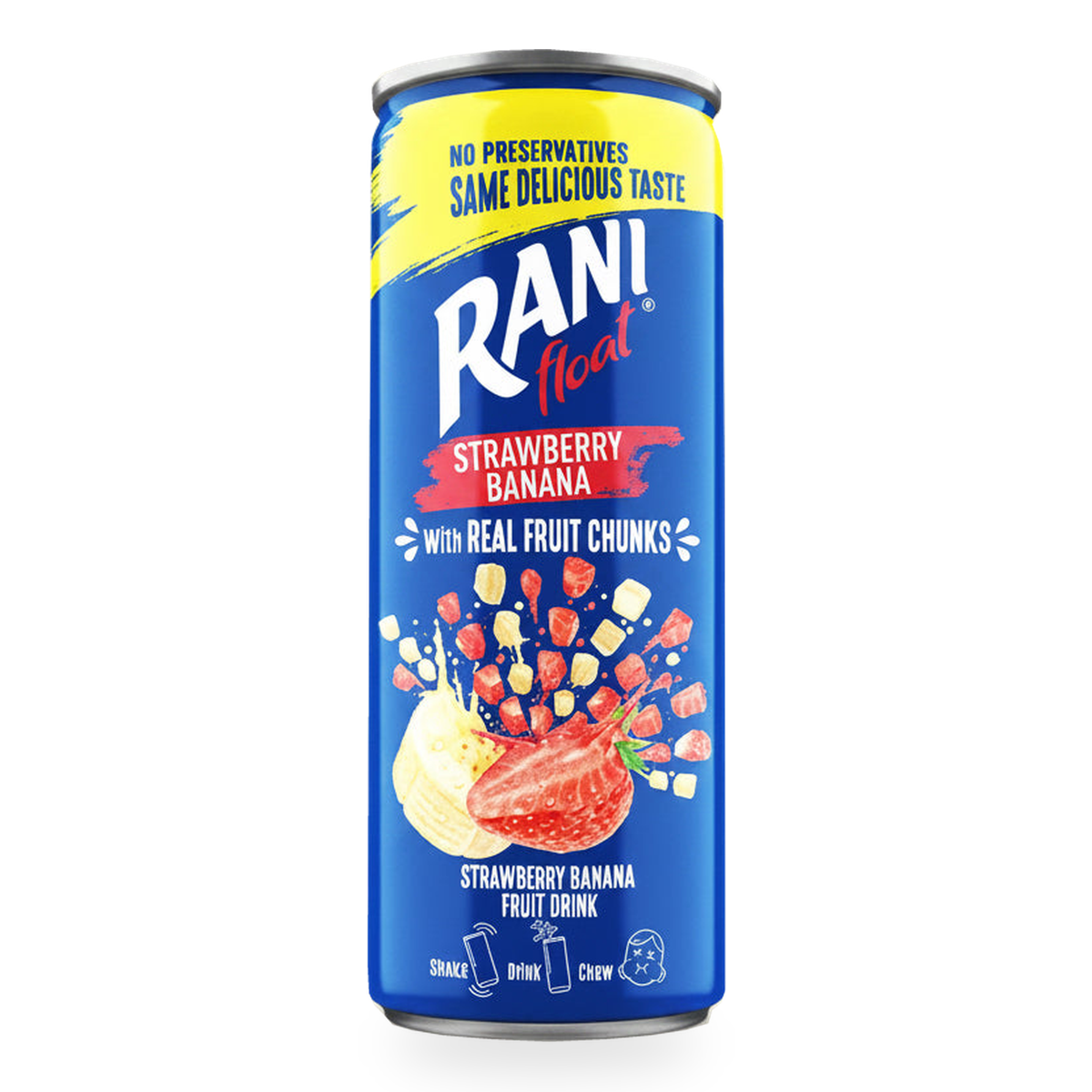 Boisson fraise-banane Rani 240 ml – 1 canette