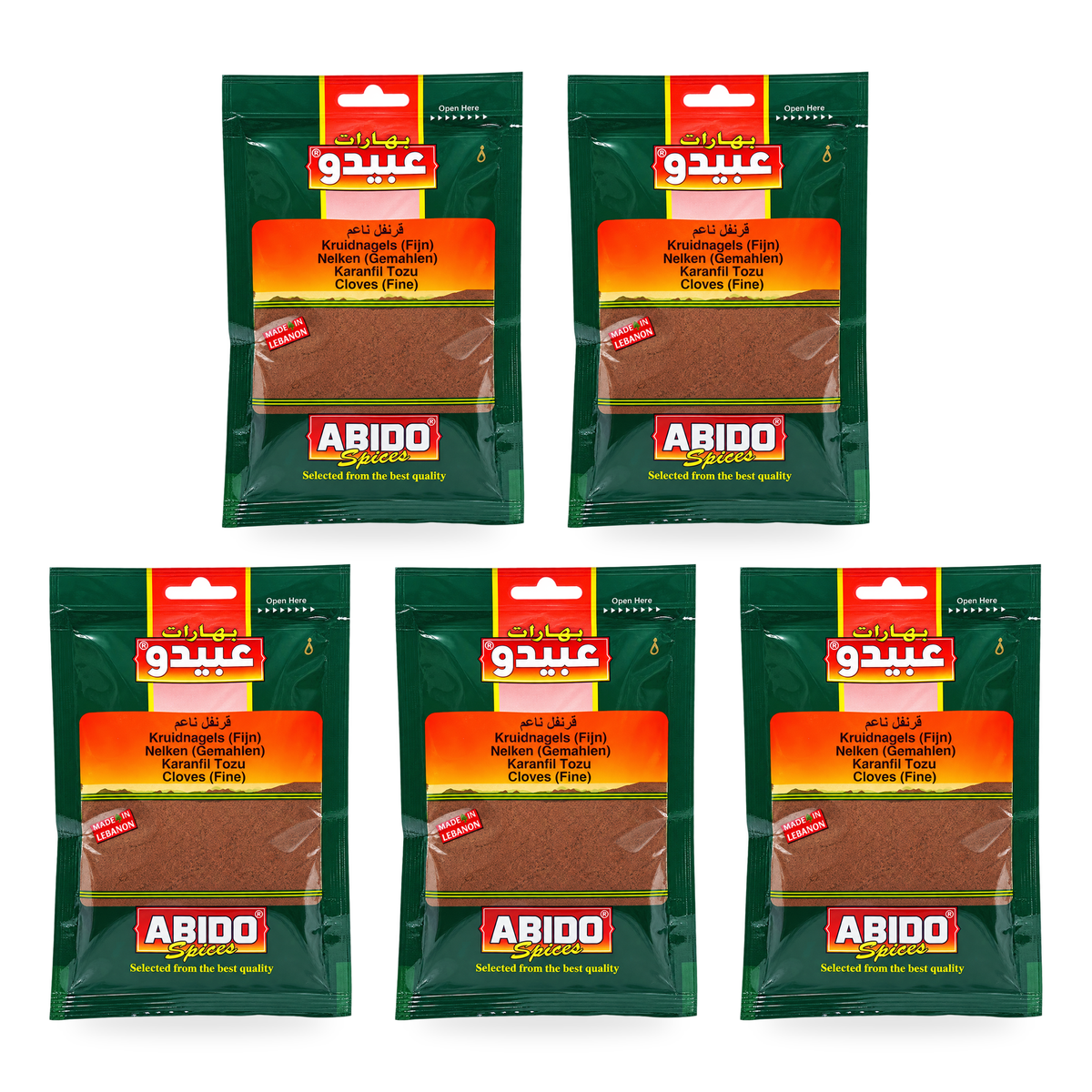 Clous de girofle moulus Abido 50 g, 5 unités, image de présentation