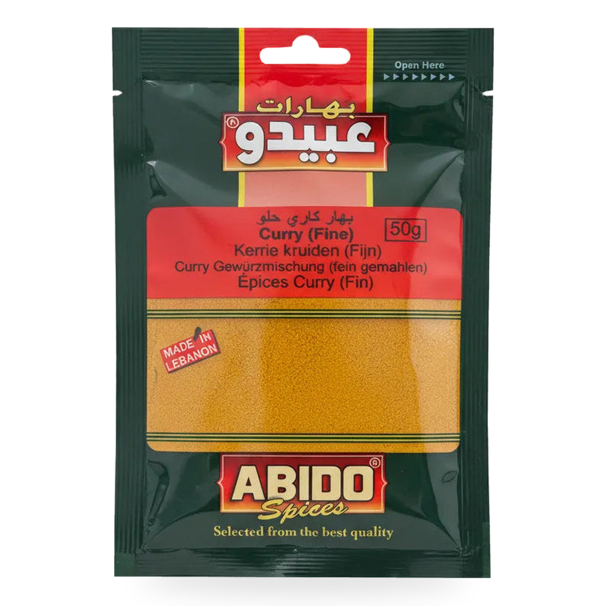 Curry fin Abido 50 g – 1 sachet