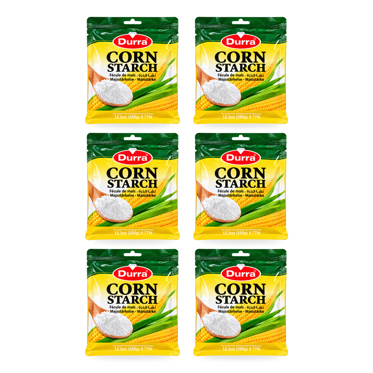 Fécule de maïs Durra 350 g – lot de 6 sachets