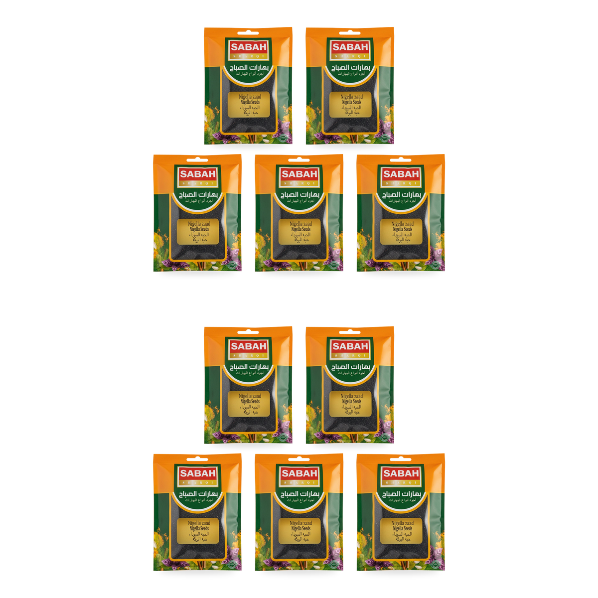 Graines de nigelle Sabah 60 g – lot de 10 sachets