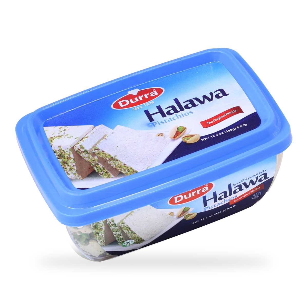 Halawa extra aux pistaches Durra 350 g – 1 boîte